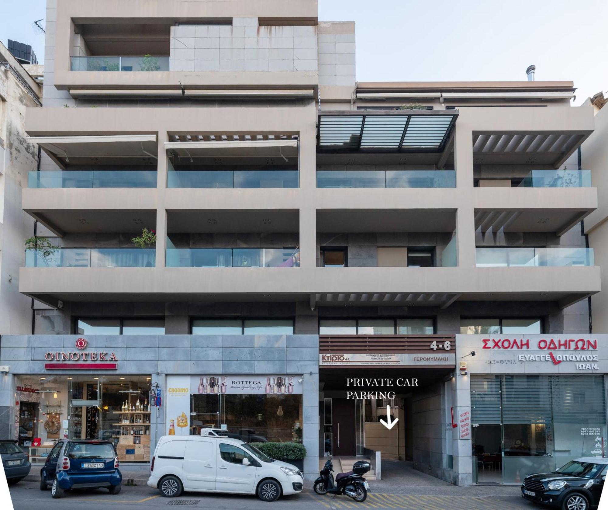 Onyx City Center Apartment With Parking Kandiye Dış mekan fotoğraf